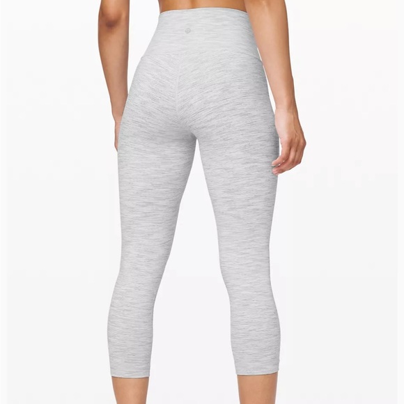 Lululemon Wunder Under High-Rise Crop 21"; Color: Wee are from space; Size 8 - Picture 2 of 7